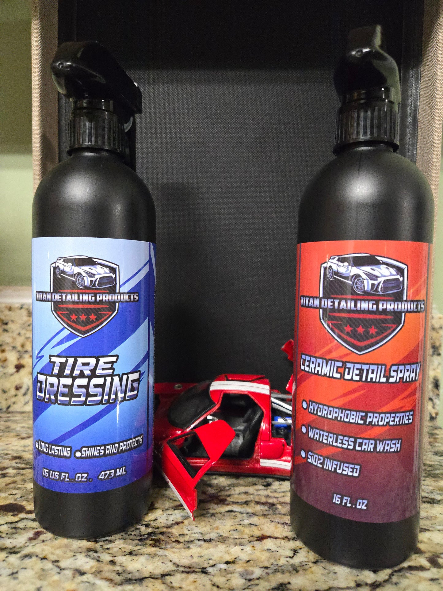 Ceramic Detail Spray & Tire Dressing bundle