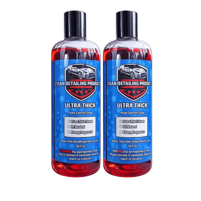 Ultra Thick foam cannon soap.