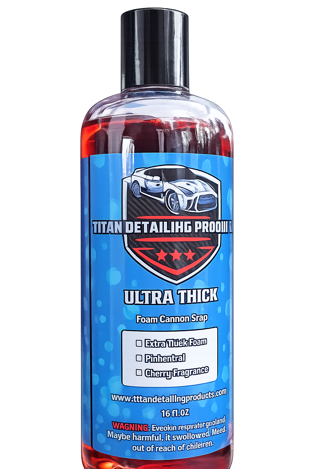 Ultra Thick foam cannon soap.